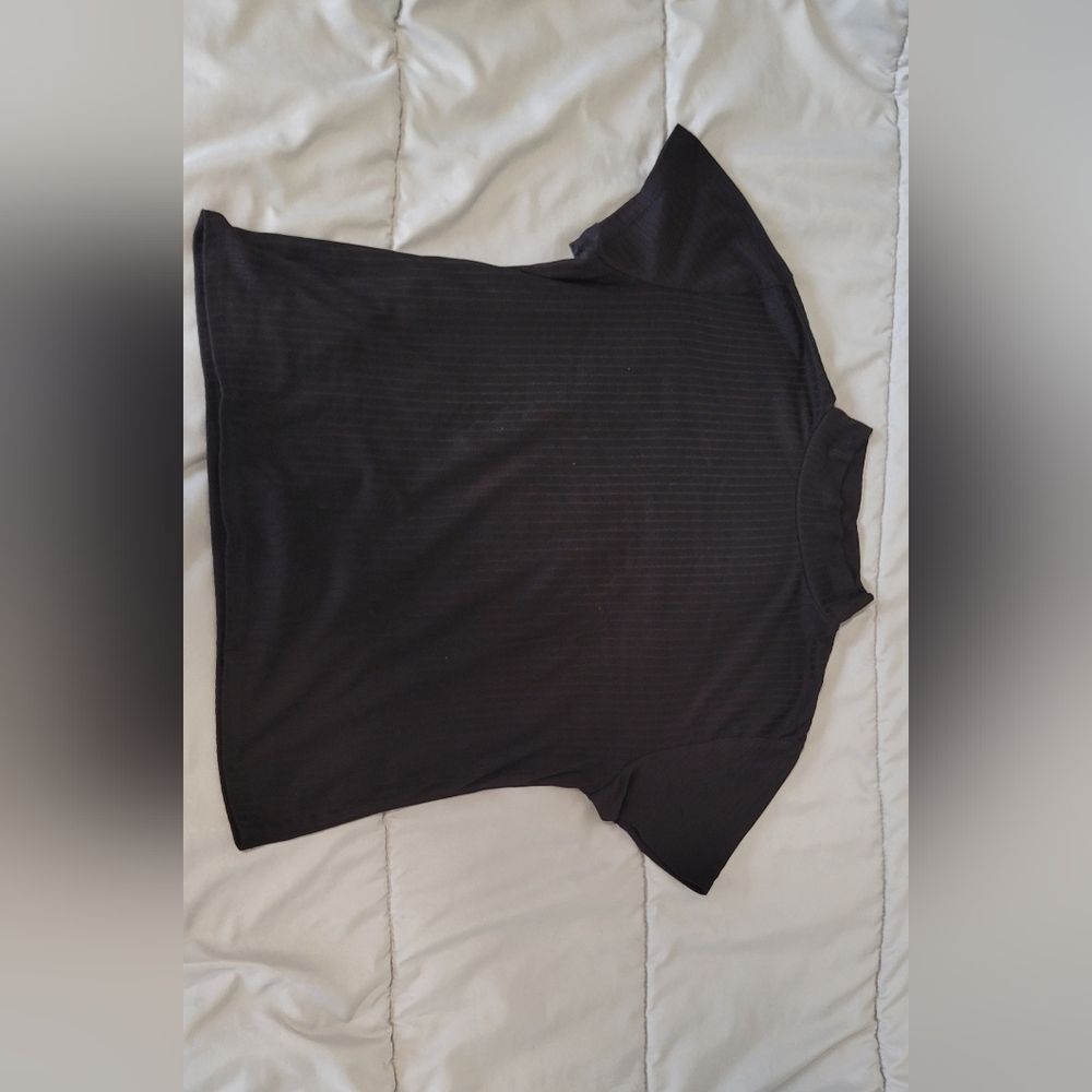 Mid turtle neck Shirt, black,